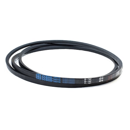 D&D B157 Classical V-Belt, 160 in Outside Length, 21/32 in Top Width, 1 Ribs B157